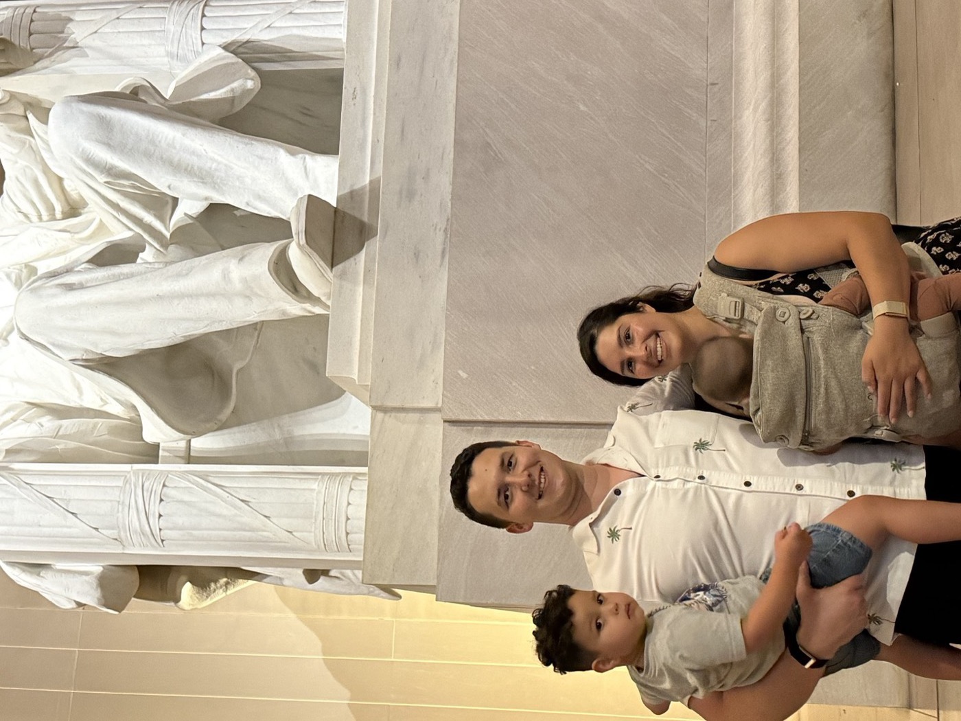 Noah Allen, founder of The Heroic Husband, with his family